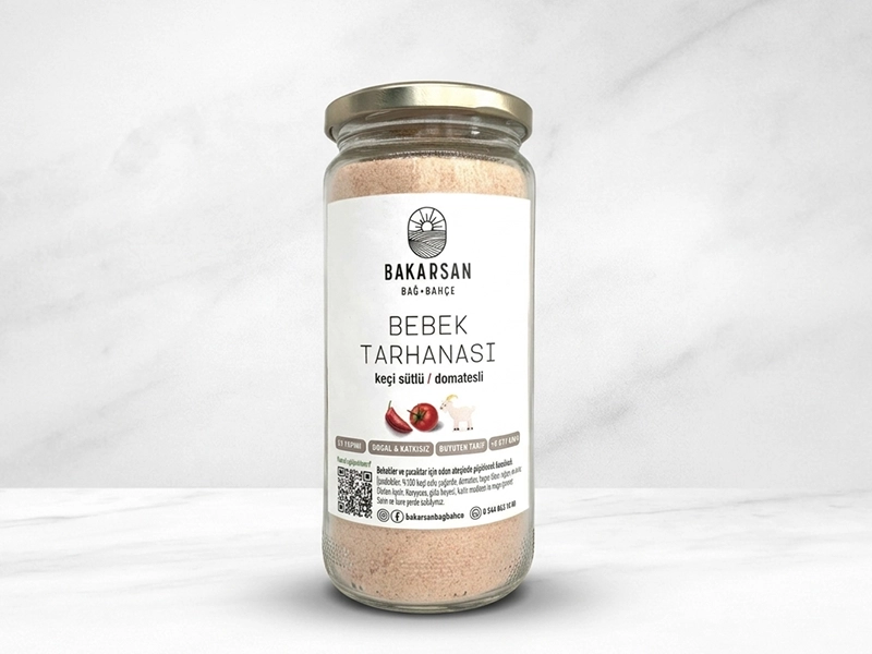 Domatesli - Keçi Sütlü Bebek Tarhanası