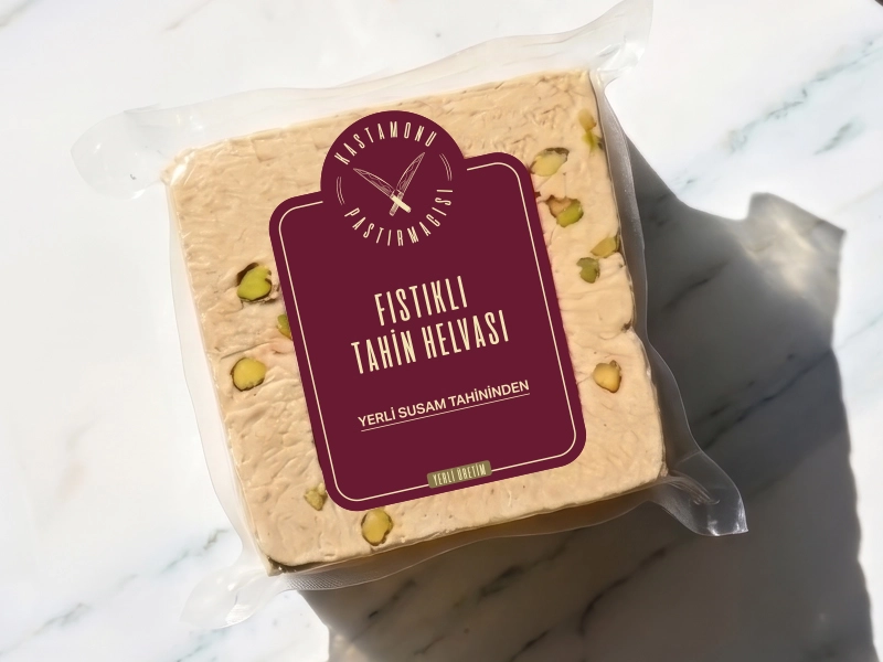 Fıstıklı Tahin Helvası